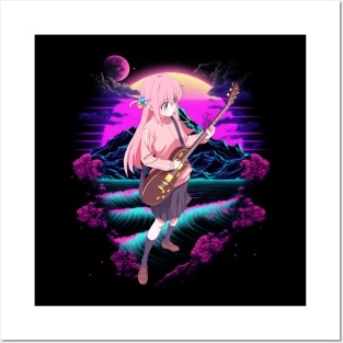 Rock Musician Awesome Anime Present Posters and Art